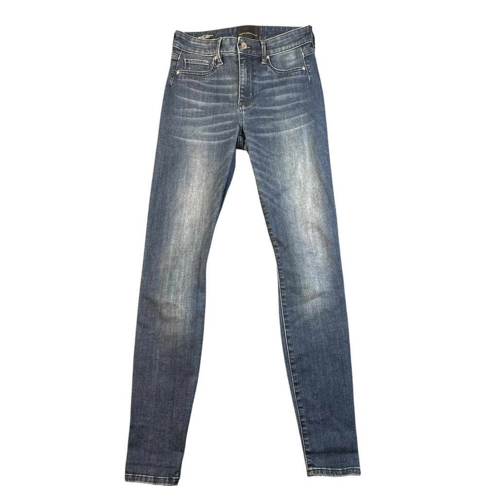 White House Black Market Jeanie Denim High Rise Denim Legging Blue XXS 645